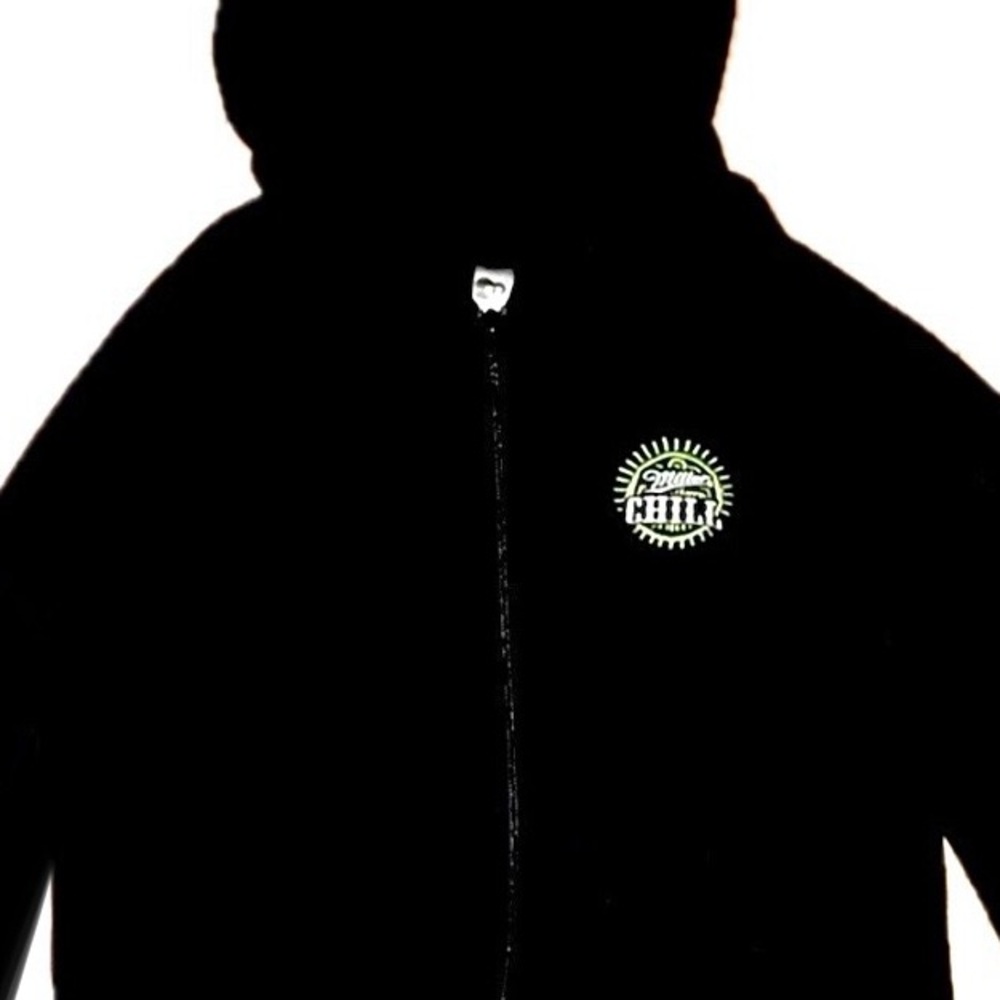 Miller Chill Beer Brewery Bartender Women Genuine Promo Jacket Black Zip Hoodie